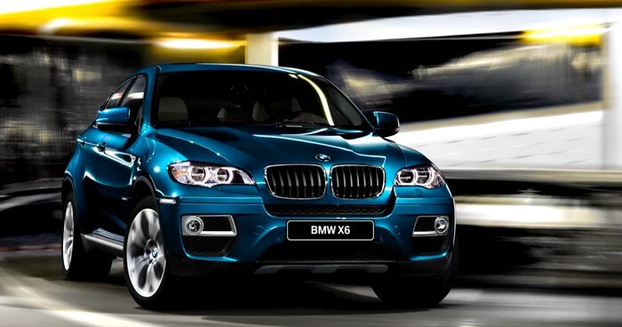 BMW X6 2024 bleu