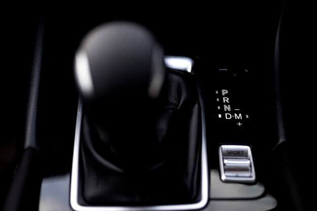 Boîte de vitesse d'une voiture automatique