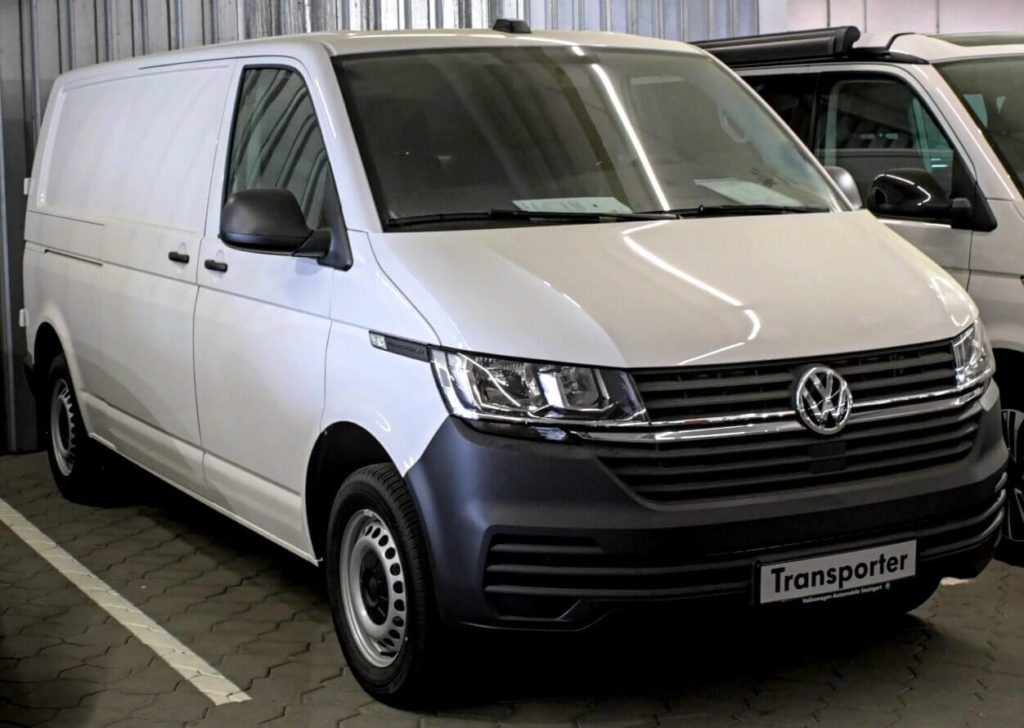 Volkswagen transporter T6 blanc