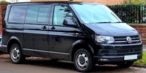 Volkswagen transporter T6 noir