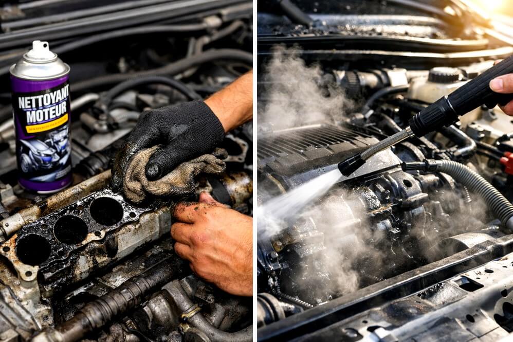 Nettoyage minutieux du moteur