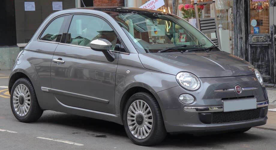 Fiat 500 grise