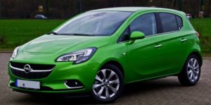 Opel Corsa verte