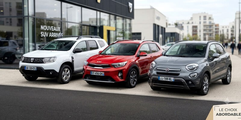 SUV les moins chers du marché