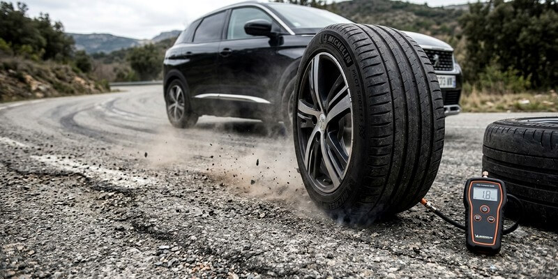Gonfler des pneus Michelin